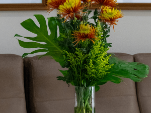 Florero Champage